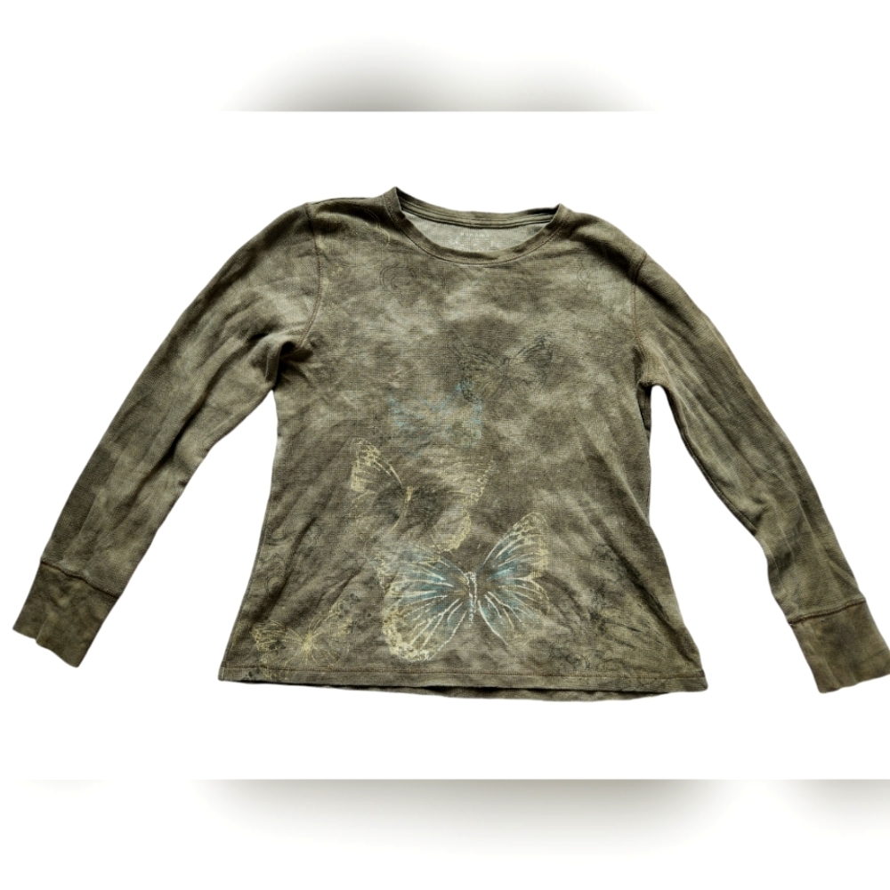 Sonoma long sleeve butterfly shirt